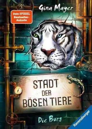 Buchcover "Die Stadt der bösen Tiere", Ravensburger 