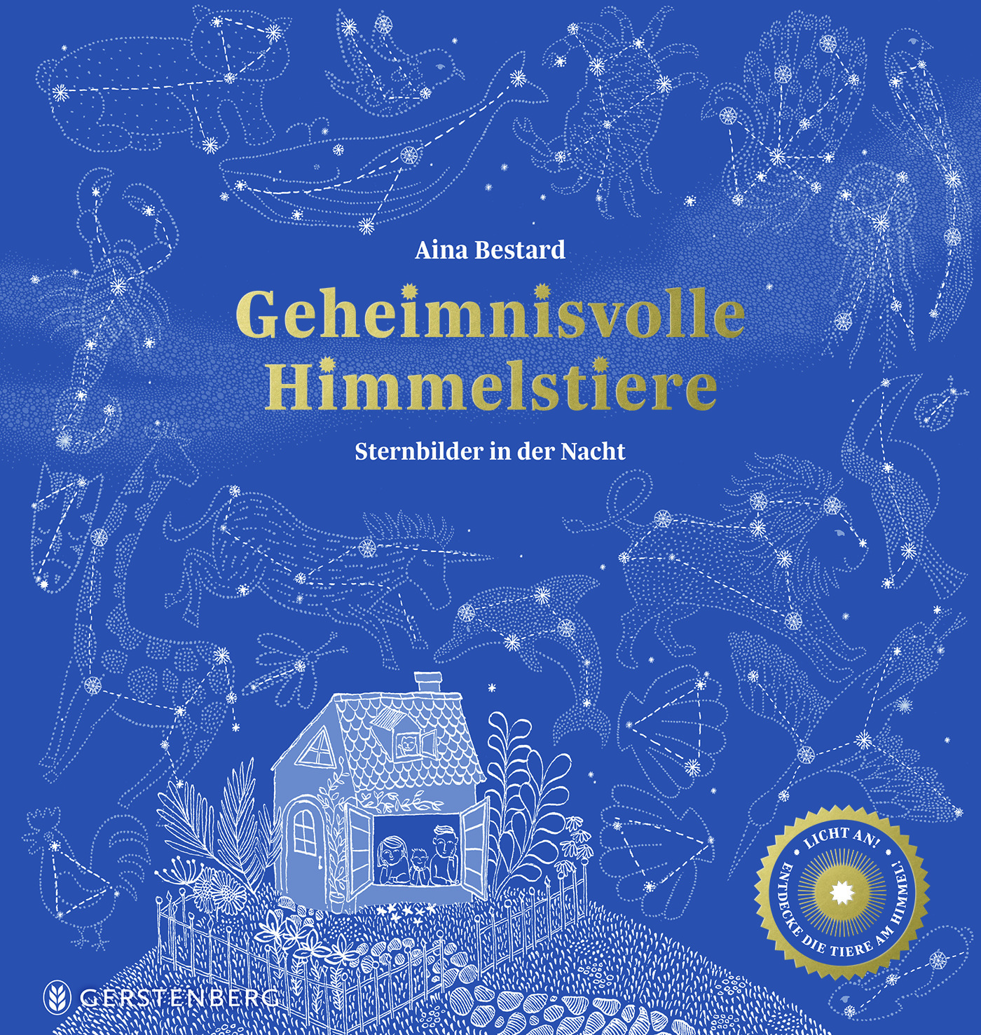Buchcover "Geheimnisvolle Himmelstiere", Gerstenberg 