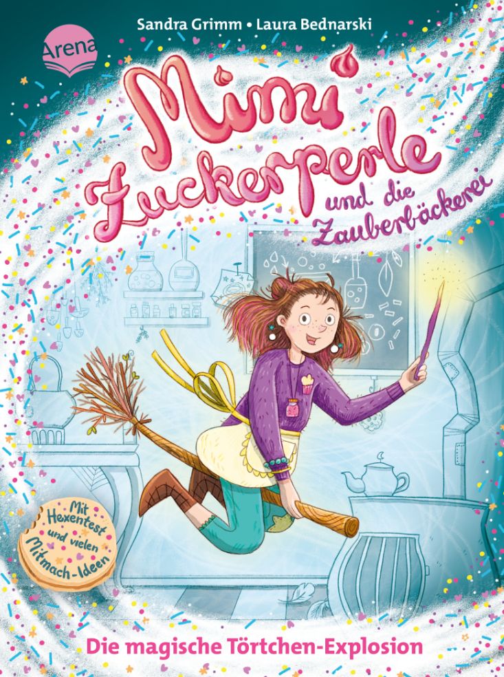 Buchcover "Mimi Zuckerperle  und die Zauberbäckerei", Arena 