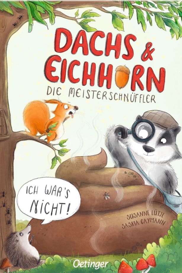 Buchcover "Dachs & Eichhorn: Die Meisterschnüffler", Oetinger