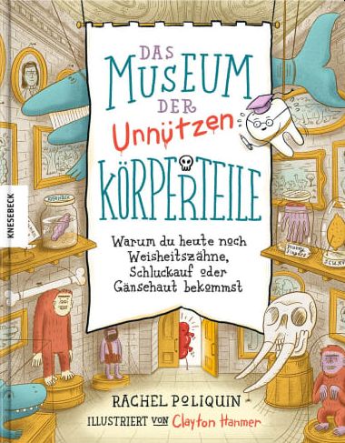 Buchcover "Das Museum der unnützen Körperteile", Knesebeck 