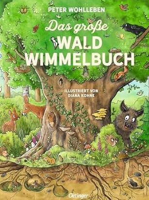 Buchcover "Das große Waldwimmelbuch", Oetinger 