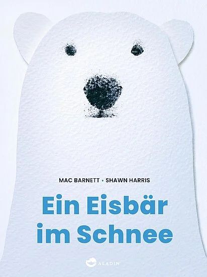 Buchcover "Eisbär im Schnee", aladin 