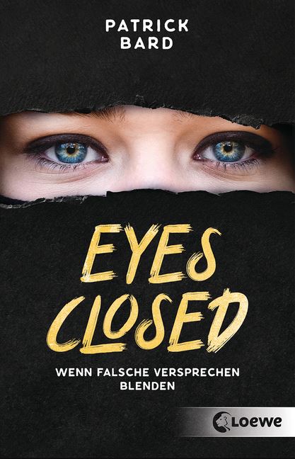 Buchcover "Eyes closed", Loewe 