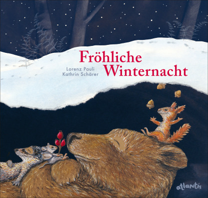 Buchcover "Fröhliche Winternacht", atlantis 