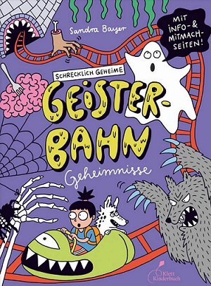 Buchcover "Schrecklich geheime Geisterbahngeheimnisse", Klett 