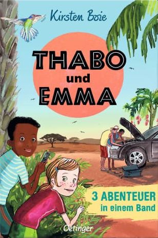 Buchcover "Thabo und Emma: 3 Buchcover in einem Band", Oetinger 