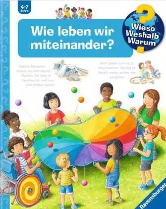 Buchcover "Wieso? Weshalb? Warum? Wie leben wir miteinander?", Ravensburger 