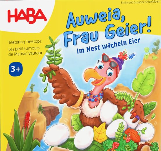 Spielcover "Au weia, Frau Geier!", Haba 