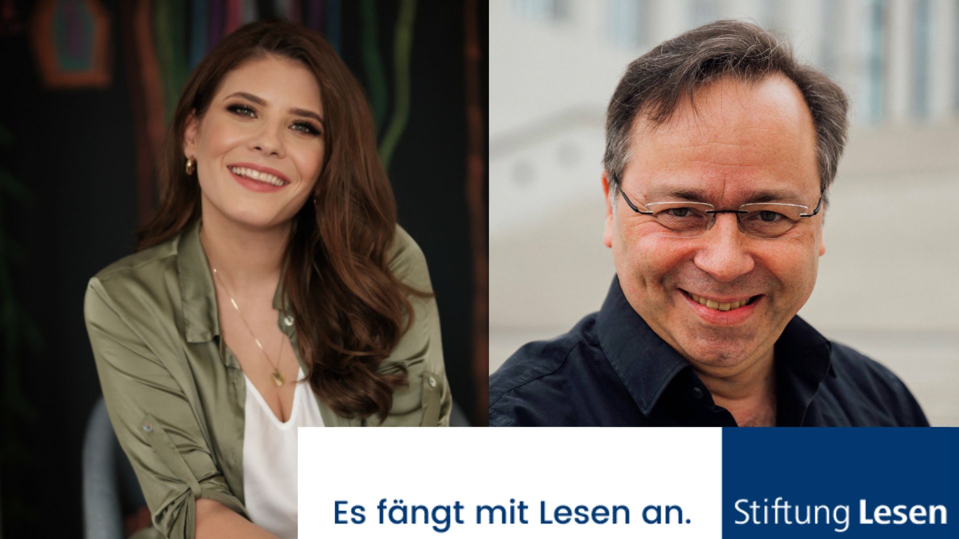 Sarna Röser und Patrick Meinhardt verstärken das Kuratorium der Stiftung Lesen