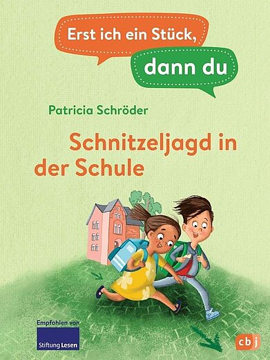Buchcover "Schnitzeljagd in der Schule", cbj 