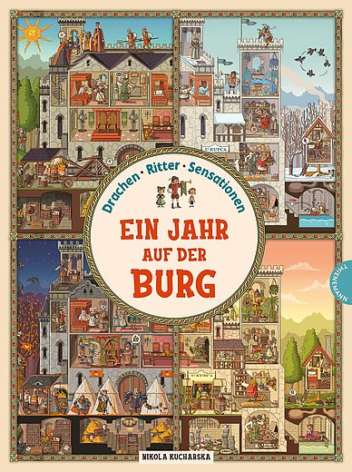 Buchcover "Ein Jahr auf der Burg", Thienemann-Esslinger 