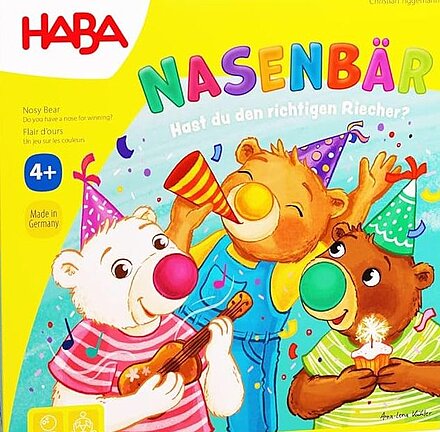 Spielcover "Nasenbär", Haba