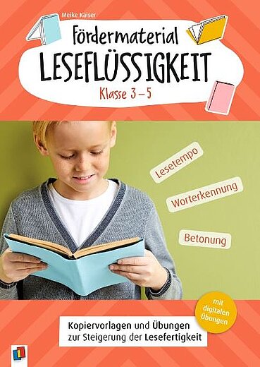 Buchcover "Fördermaterial Leseflüssigkeit", Verlag an der Ruhr