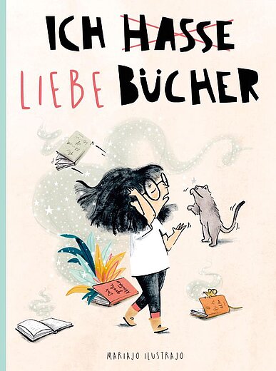 Buchcover "Ich liebe Bücher", Midas