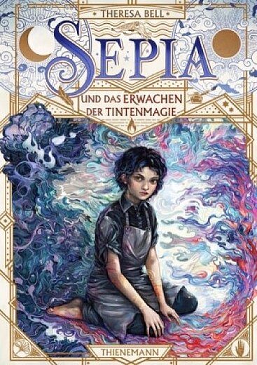 Buchcover "Sepia und das Erwachen der Tintenmagie", Thienemann 
