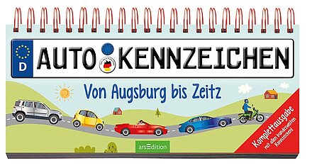 Buchcover "Autokennzeichen", arsEdition 