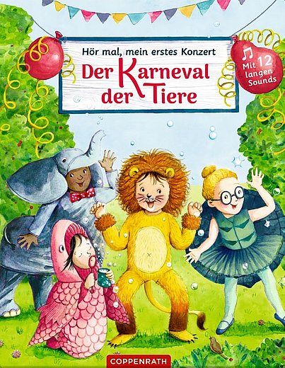 Cover, Hör mal, mein erstes Kinderkonzert, Karneval der Tiere, Coppenrath