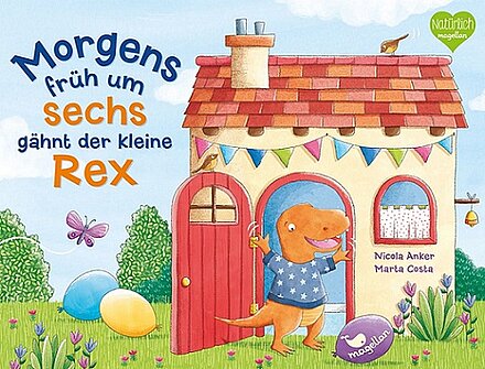 Buchcover "Morgens früh um sechs gähnt der kleine Rex", Magellan 