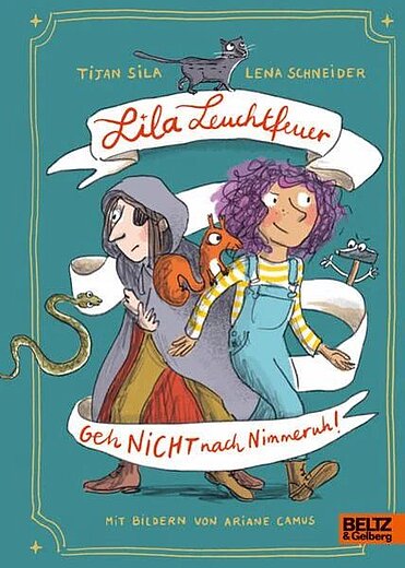 Buchcover "Lila Leuchtfeuer", Beltz & Gelberg