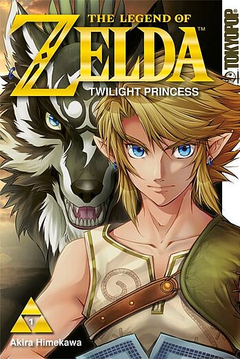 Buchcover "The Legend of Zelda: Twilight Princess", Tokyopop