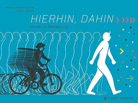 Buchcover "Hierhin Dahin", Gerstenberg 